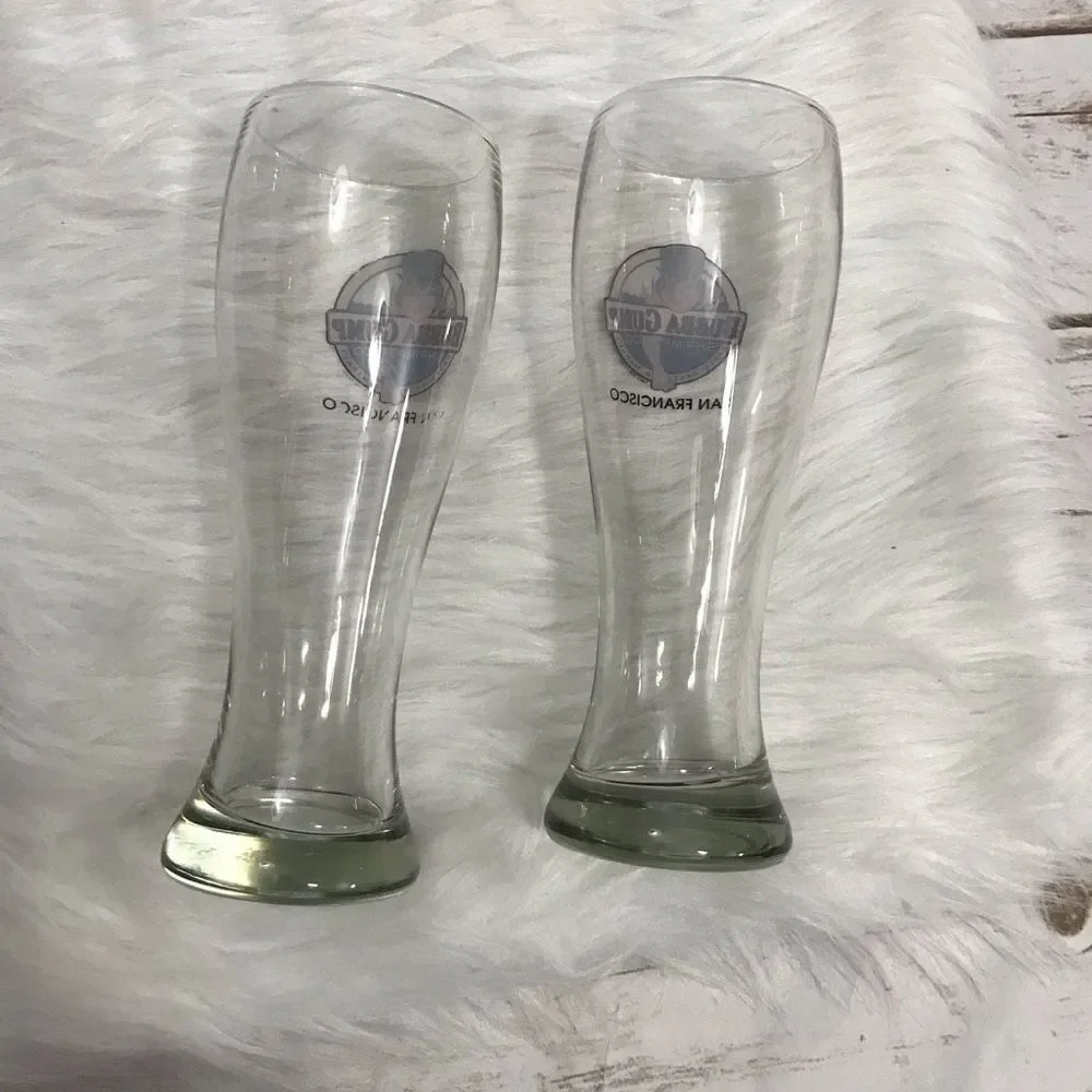 🦩 Bubba Gump Shrimp‎ Co San Francisco Beer Pilsner Glass Souvenir Cup